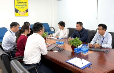 Buổi họp trù bị cho sự hợp tác sâu rộng giữa Việt Á bank và Vicendeti