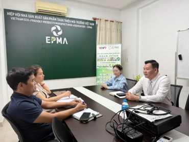 Cuộc gặp mặt trao đổi Hợp tác giữa Hiệp Hội Nhà Sản Xuất Sản Phẩm Thân Thiện Môi Trường Và Trung Tâm Tư Vấn Kinh Tế Thương Mại Việt Nam